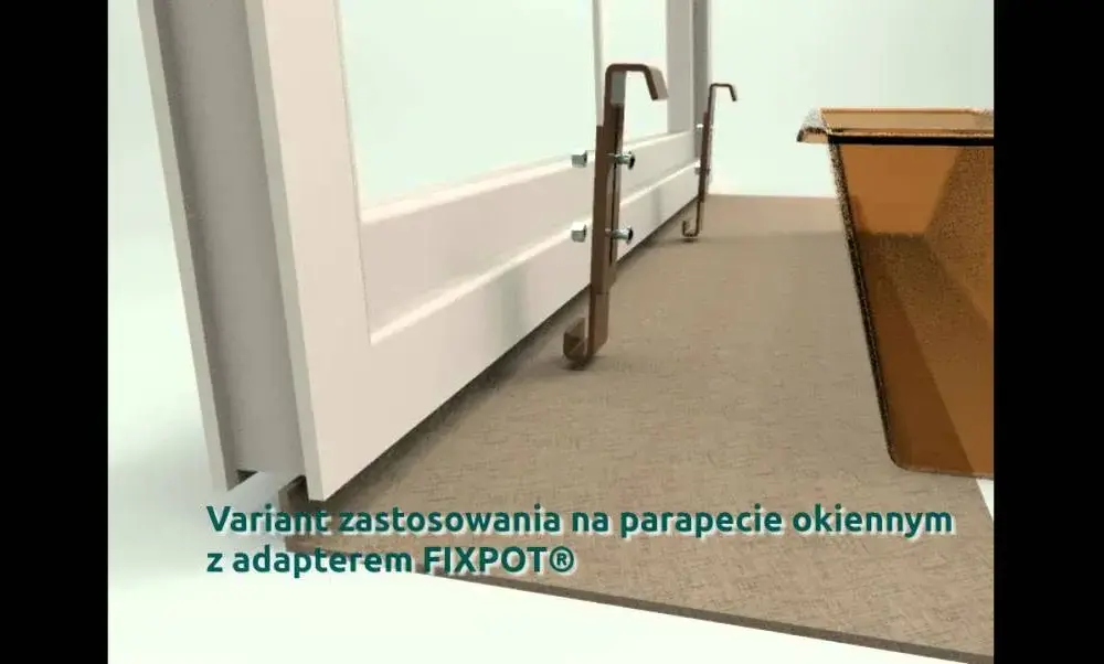 Jak zabezpieczyć doniczki na parapecie zewnętrznym przed wiatrem i upadkiem