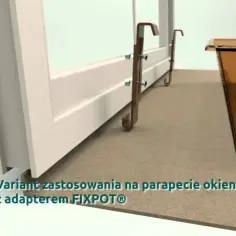 Jak zabezpieczyć doniczki na parapecie zewnętrznym przed wiatrem i upadkiem