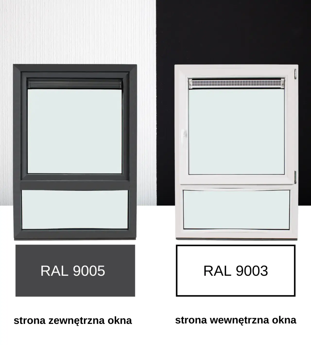 Zdjęcie Okna dwukolorowe czy jednokolorowe – co wybrać, by nie żałować?