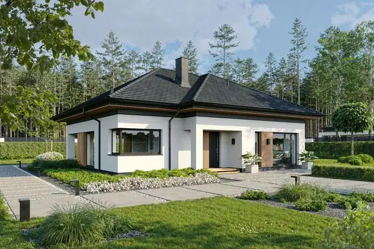 Zdjęcie Ile kosztuje budowa domu parterowego 80m2? Poznaj ceny 2025